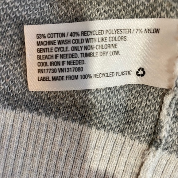 Ava & Viv Gray Animal Print Sweater size 0X - Picture 9 of 9